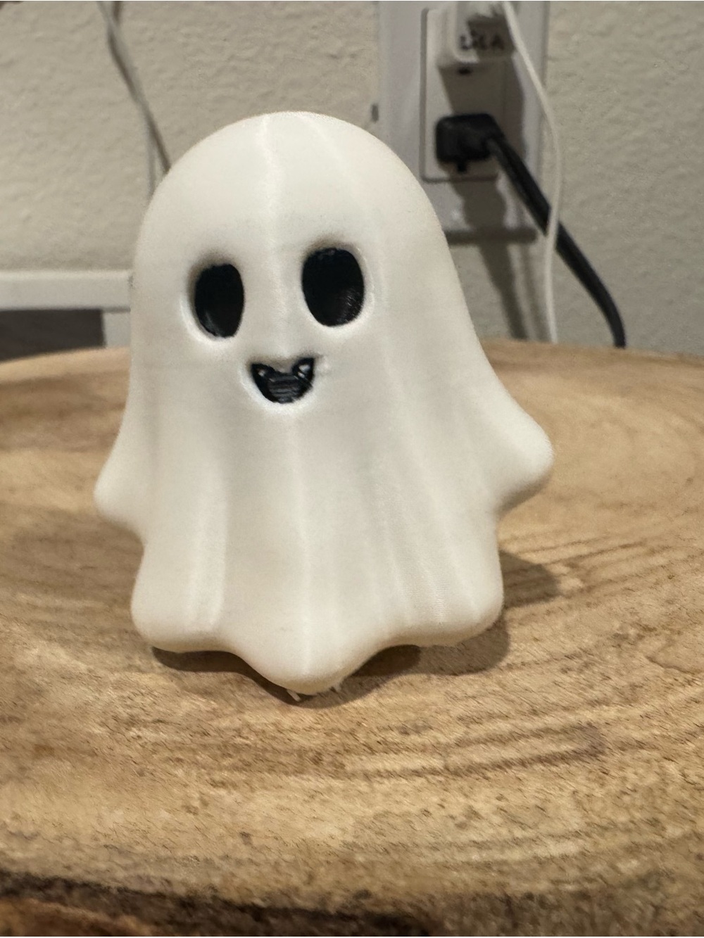 White Ghost Ceramic Figurine - Home Accents
